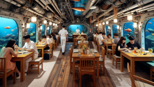 avis sur pacific restaurant sous marin