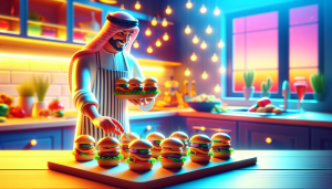 mini burger apéro - recette mini burger apéro froid