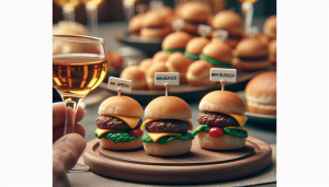 mini burger apéro - recette mini burger apéro froid