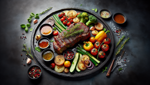 pierrade recette - accompagnement pour pierrade