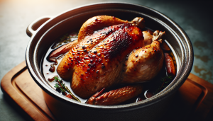 recette faisan moelleux en cocotte