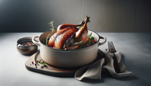 recette faisan moelleux en cocotte