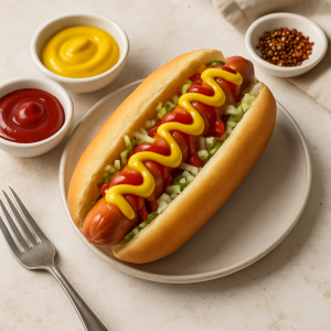 recette hot dog - hot dog recette